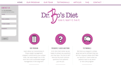 Desktop Screenshot of drbosdiet.com