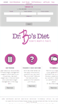 Mobile Screenshot of drbosdiet.com